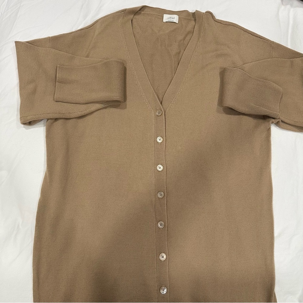 Aritzia Wilfred Wool Cardigan